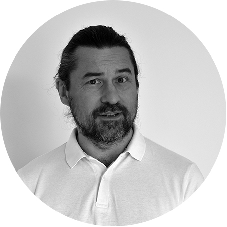 Philippe Larroque, graphiste senior, membre du collectif FF-Graphisme